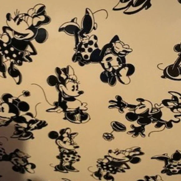 Disney/FUL 20" Minnie Mouse in Black and White , NWTRare